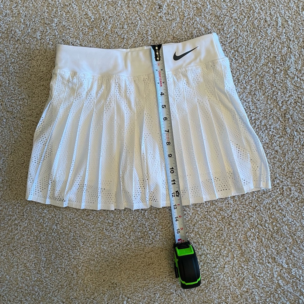 Small White Nike Tennis Skirt